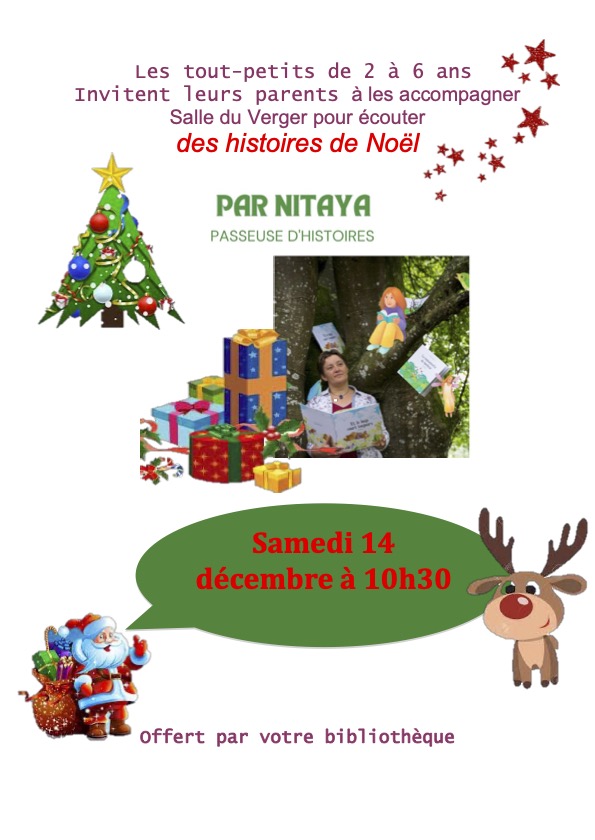 Contes de Noël avec Anita Tollmer
