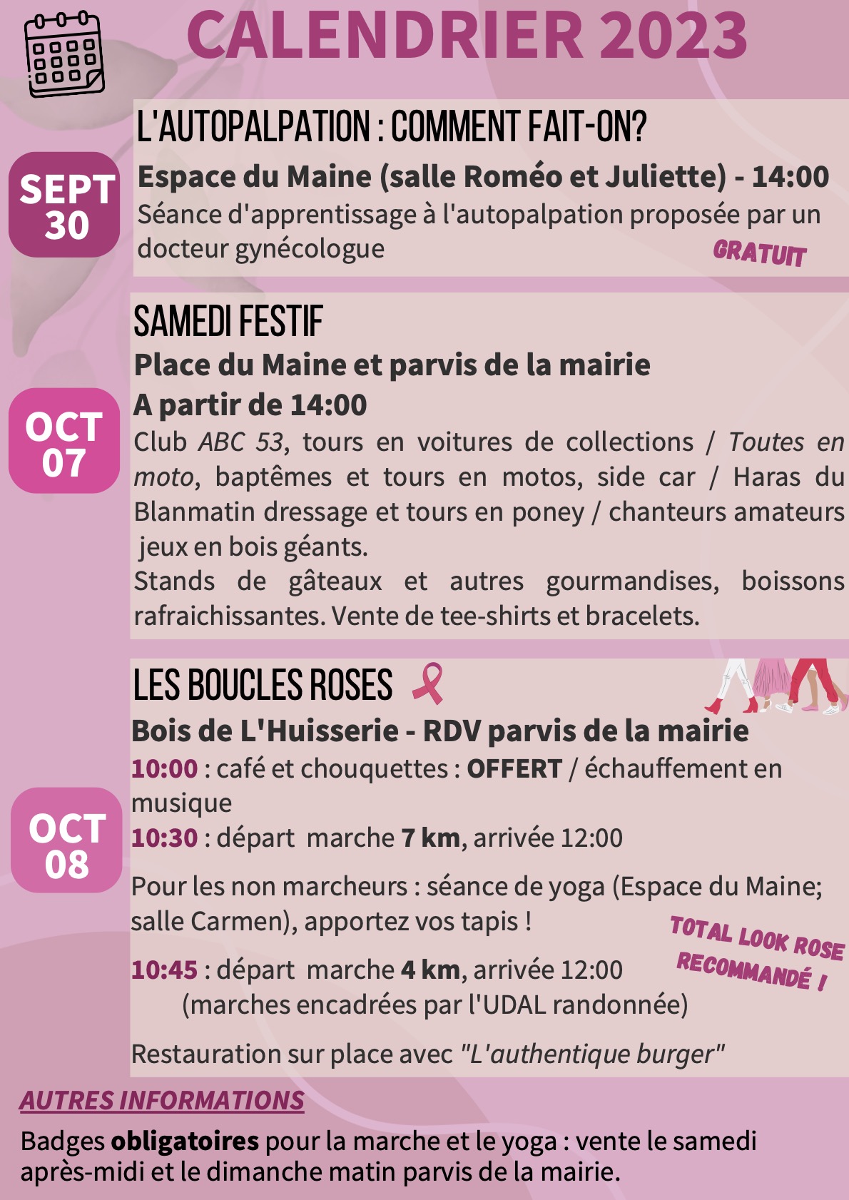 programme l'Huisserie en rose