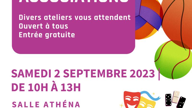 forul des associations samedi 2 septembre 2023