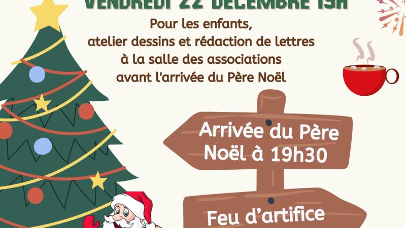 Animation de Noël - Feu d'artifice - Vendredi 22 décembre 19h