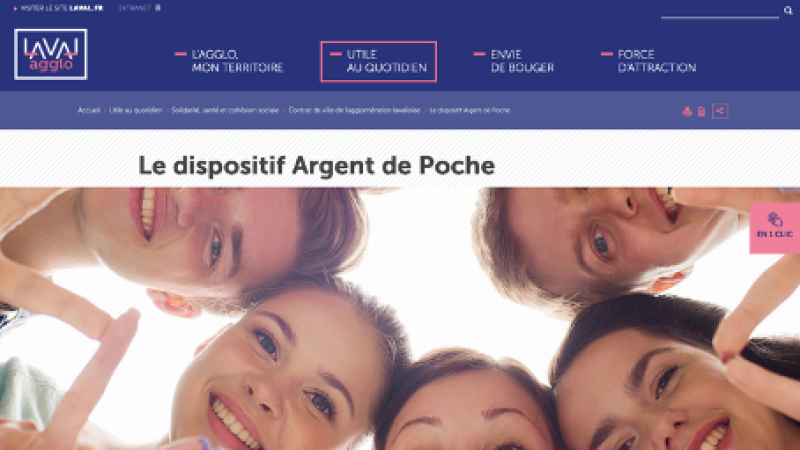 Dispositif argent de poche ouvert aux jeunes âgés de 16 à 18 ans.
