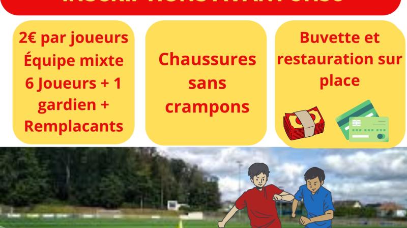 Tournoi de foot Samedi 15 juin 