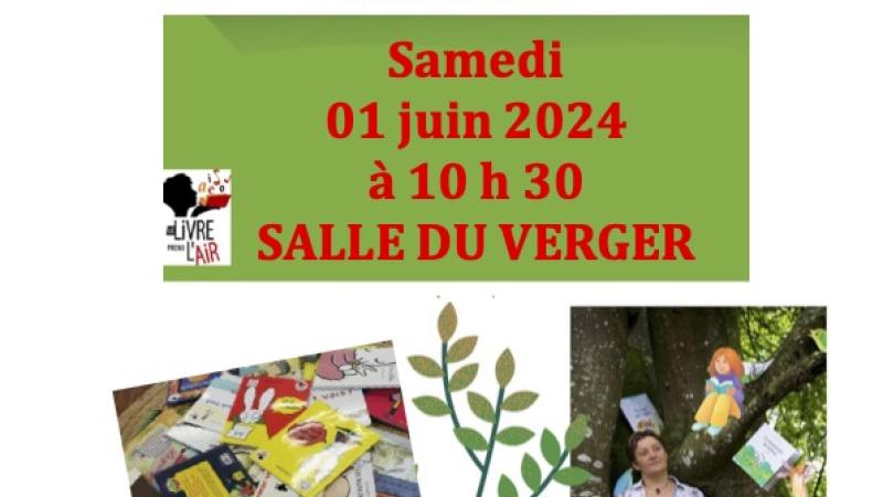 Les tout-petits de 2 à 6 ans invitent leurs parents à les accompagner pour écouter NITAYA Samedi 01 juin 2024 à 10 h 30 SALLE DU VERGER        Animation gratuite
