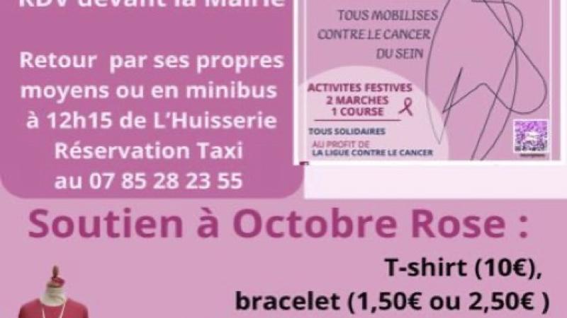 programme de Montigné Octobre Rose