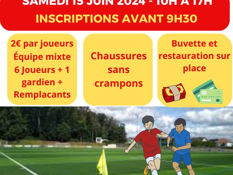 Tournoi de foot Samedi 15 juin 