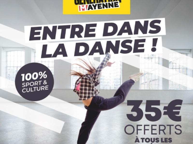 Collégiens : Dispositif Génération Mayenne Aide forfaitaire de 35 € par inscription