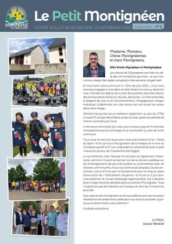 Le Petit Montignéen n°5 - juillet 2024