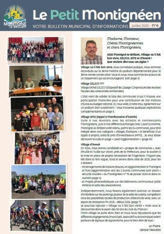 Le Petit Montignéen n°6 - juillet 2025